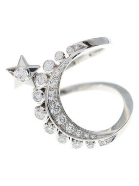 Chanel Lune Ring White Gold